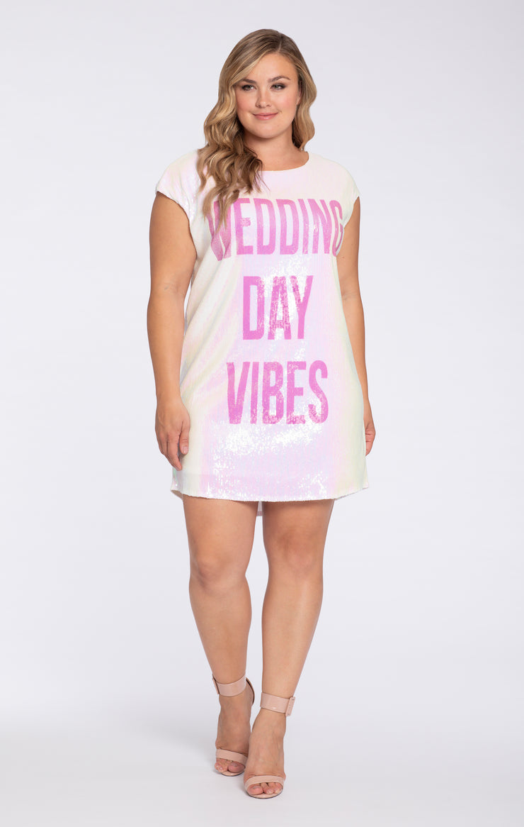 Hayley Paige Athleisure Long T-Shirt - Wedding Day Vibes