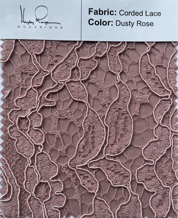 Corded Lace Swatches- All swatches are FINAL SALE